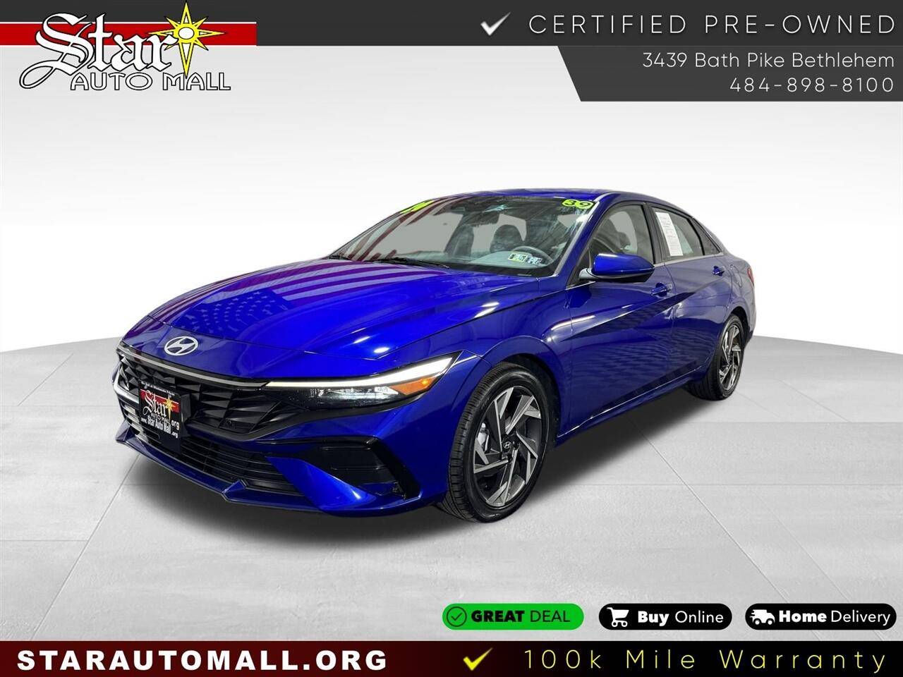 2024 Hyundai Elantra SEL — Sedan — 38,802 mi — Bethlehem, PA