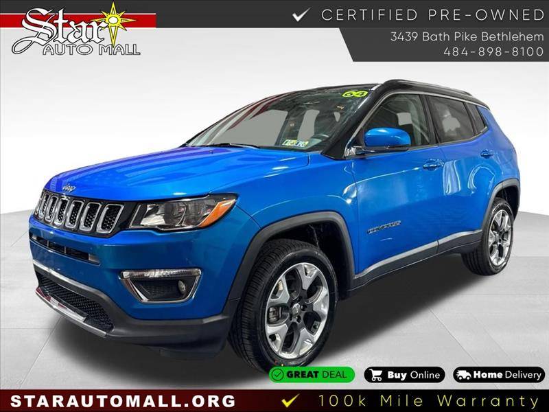 2018 Jeep Compass Limited — SUV — 64,812 mi — Bethlehem, PA