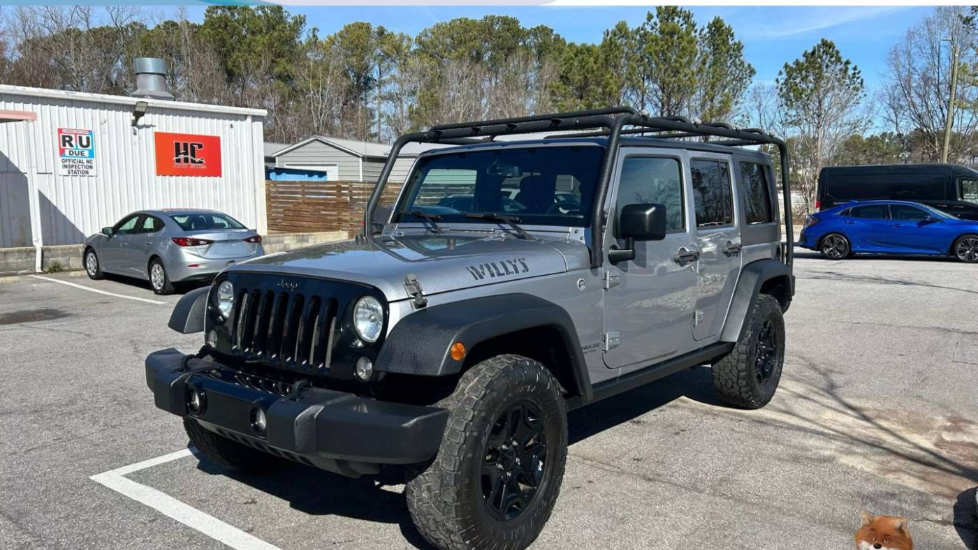 2017 Jeep Wrangler Willys Wheeler — SUV — 100,935 mi — Raleigh, NC