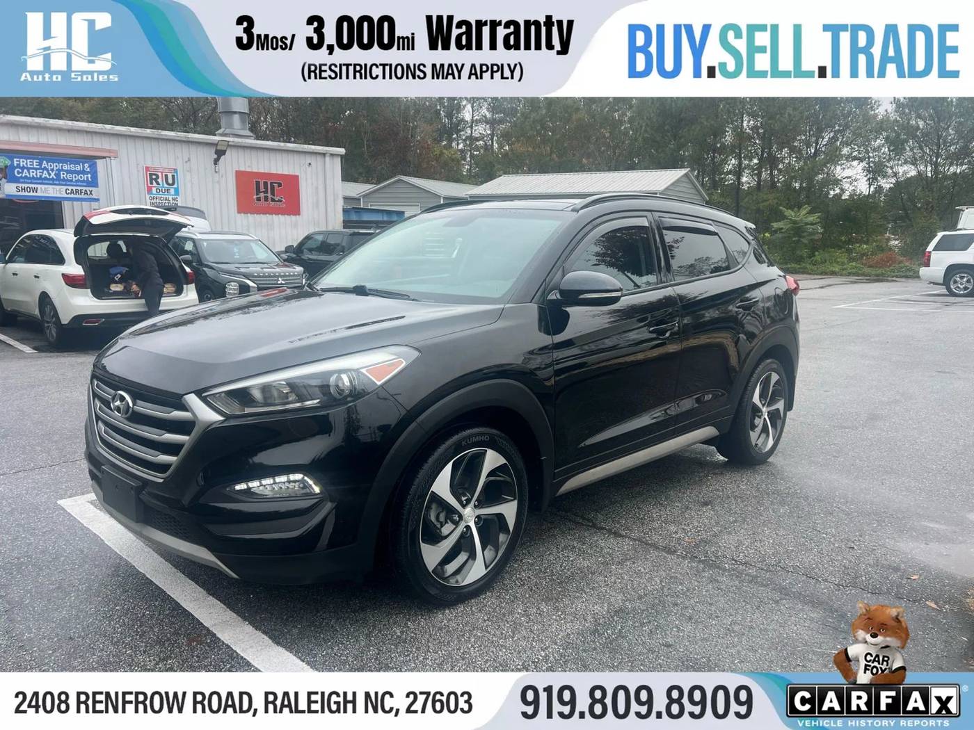 2018 Hyundai Tucson Value — SUV — 67,879 mi — Raleigh, NC