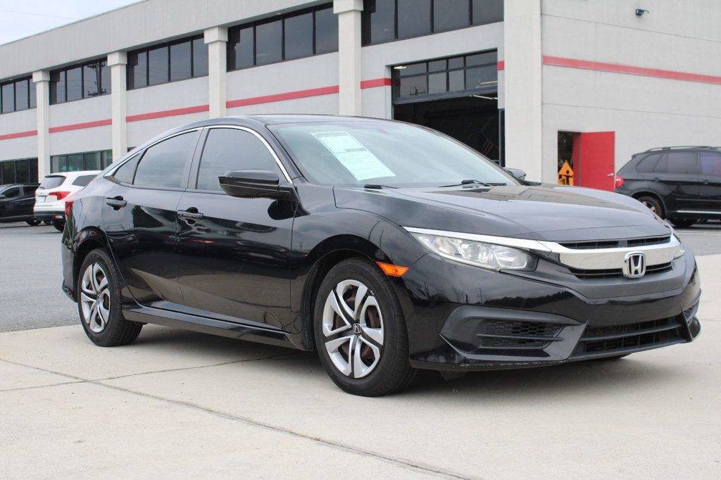 2016 Honda Civic LX — Sedan — 75,479 mi — Cumming, GA