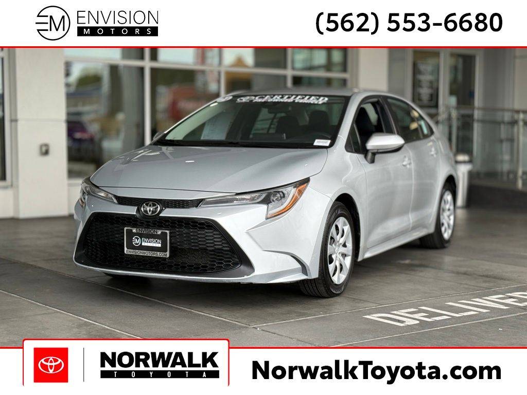2021 Toyota Corolla LE — Sedan — 71,586 mi — Norwalk, CA