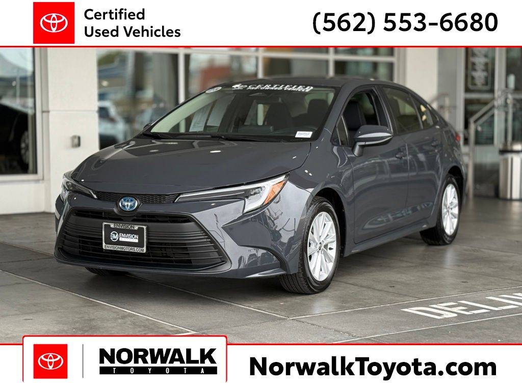 2025 Toyota Corolla Hybrid LE — Sedan — 4,819 mi — Norwalk, CA