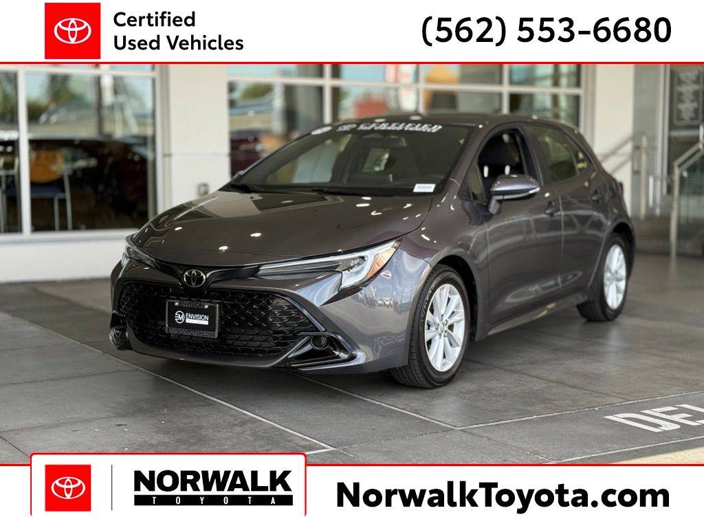 2024 Toyota Corolla Hatchback SE — Hatchback — 8,183 mi — Norwalk, CA