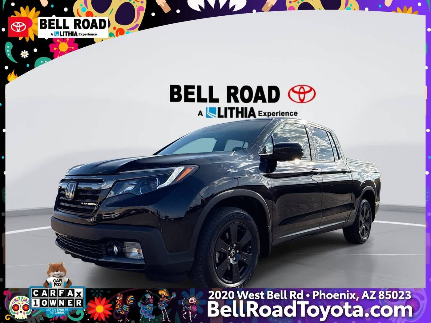 2019 Honda Ridgeline Black Edition — Pickup Truck — 43,323 mi — Phoenix, AZ
