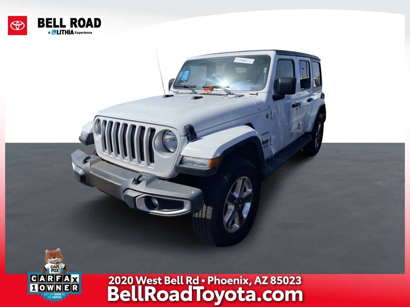 2020 Jeep Wrangler Sahara — SUV — 65,410 mi — Phoenix, AZ