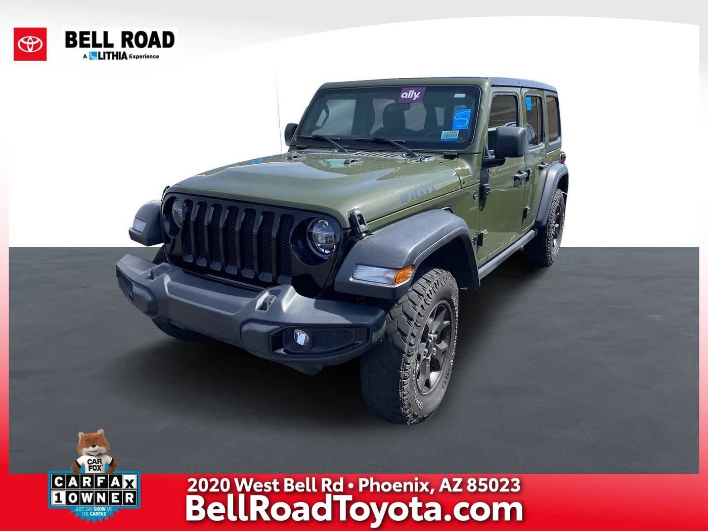 2020 Jeep Wrangler Willys — SUV — 37,050 mi — Phoenix, AZ