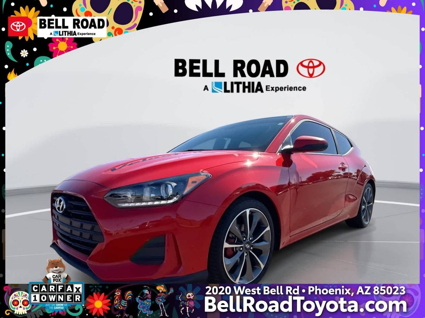 2020 Hyundai Veloster 2.0 Premium — Hatchback — 85,713 mi — Phoenix, AZ