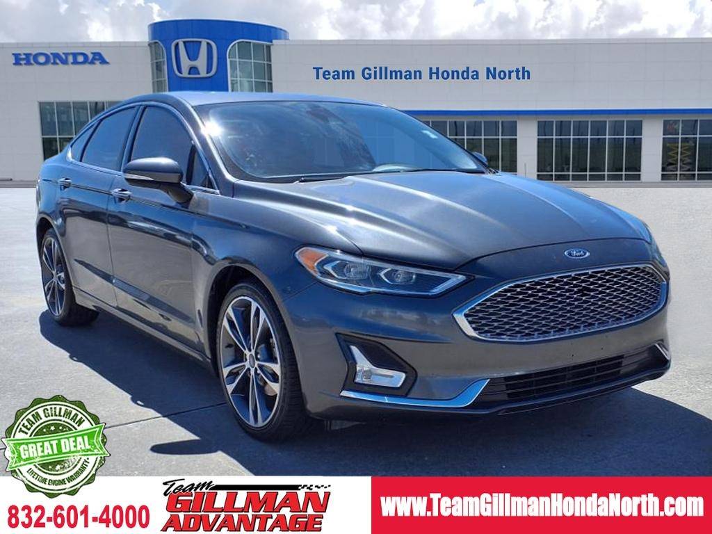 2020 Ford Fusion Titanium — Sedan — 77,121 mi — Houston, TX