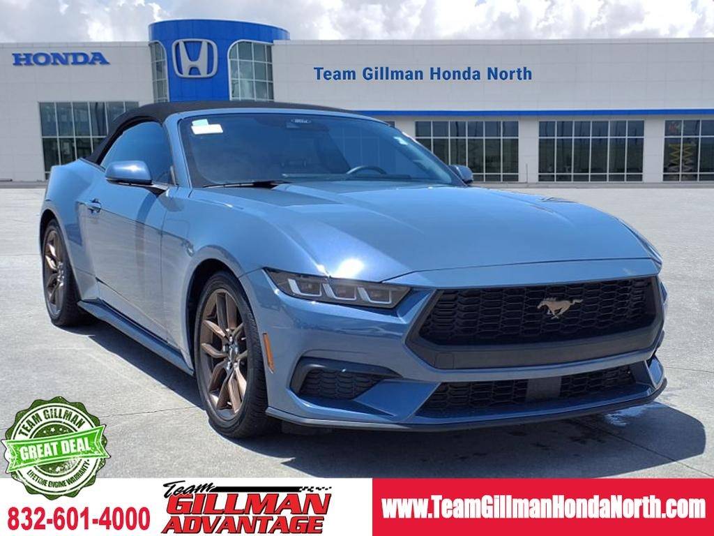 2024 Ford Mustang EcoBoost Premium — Convertible — 22,019 mi — Houston, TX