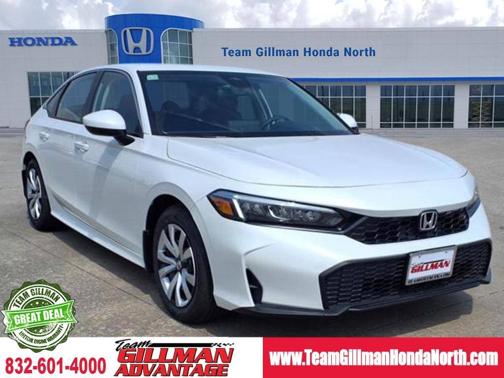 2025 Honda Civic LX — Sedan — 20,063 mi — Houston, TX