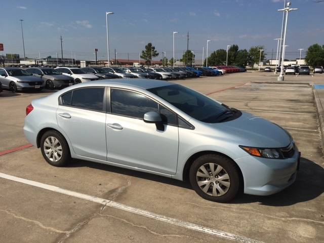 2012 Honda Civic LX — Sedan — 42,437 mi — Houston, TX