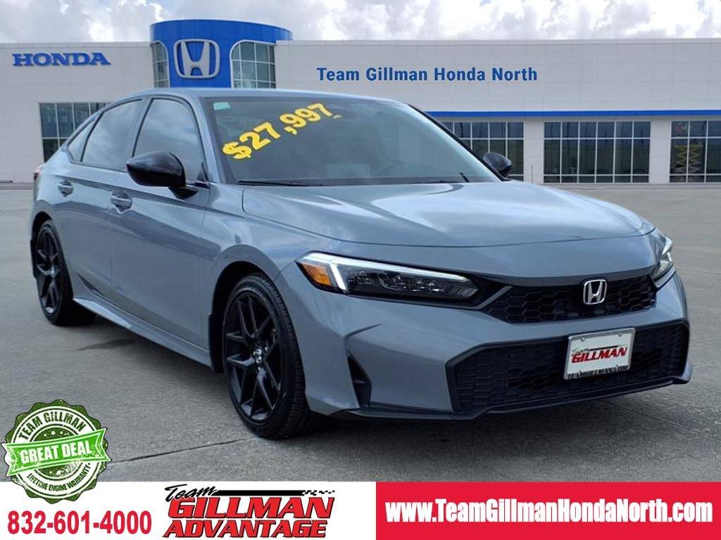 2025 Honda Civic Sport — Sedan — 9,288 mi — Houston, TX