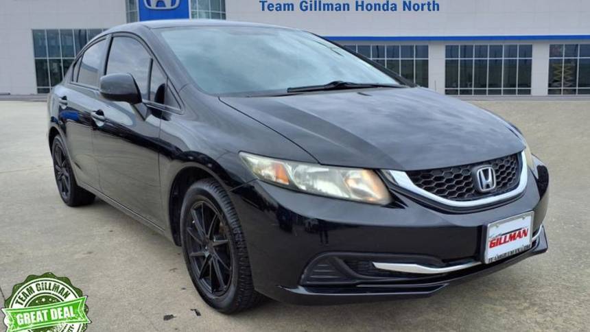 2013 Honda Civic LX — Sedan — 139,334 mi — Houston, TX