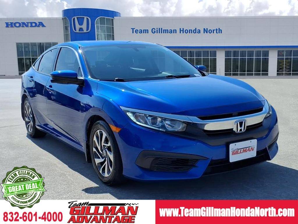 2017 Honda Civic EX — Sedan — 91,600 mi — Houston, TX