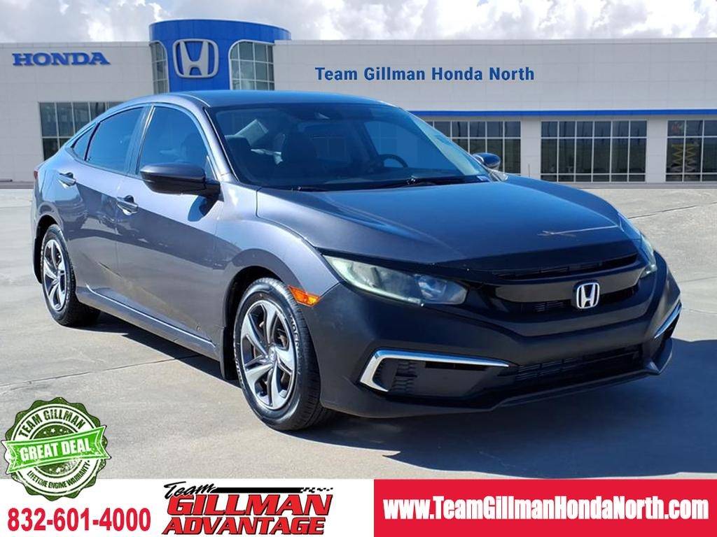 2020 Honda Civic LX — Sedan — 86,211 mi — Houston, TX
