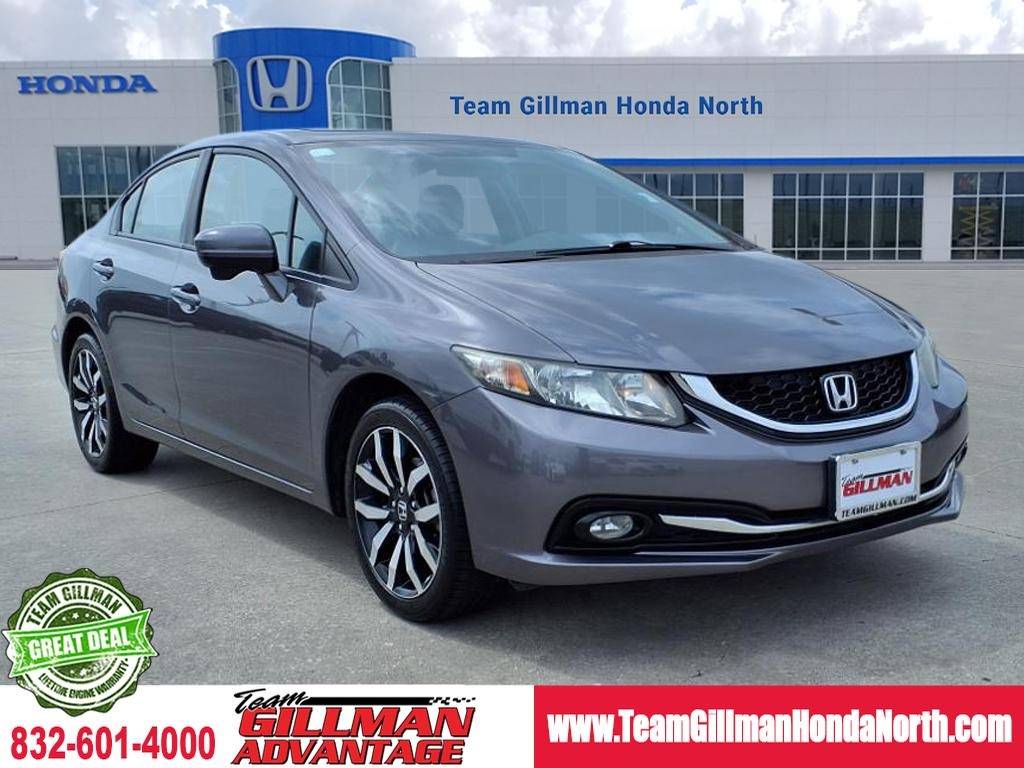 2015 Honda Civic EX-L — Sedan — 83,263 mi — Houston, TX