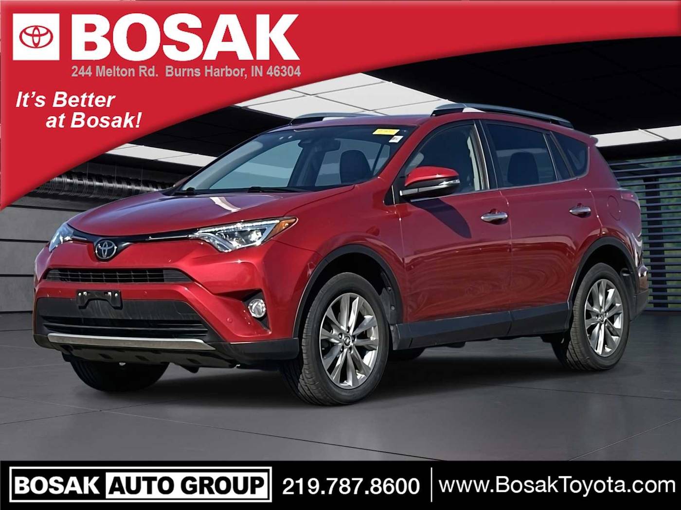 2016 Toyota RAV4 Limited — SUV — 56,742 mi — Burns Harbor, IN