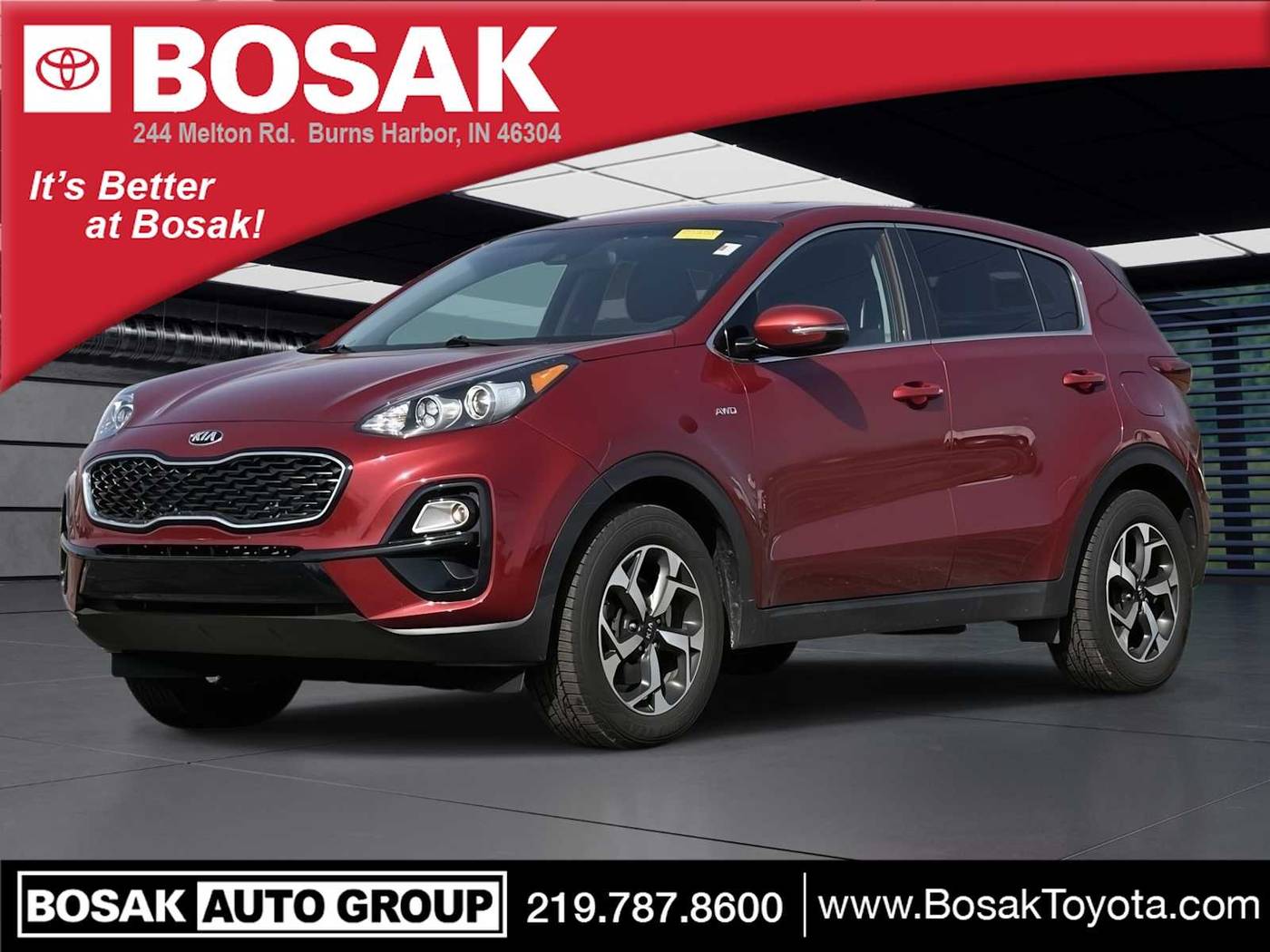 2020 Kia Sportage LX — SUV — 73,018 mi — Burns Harbor, IN