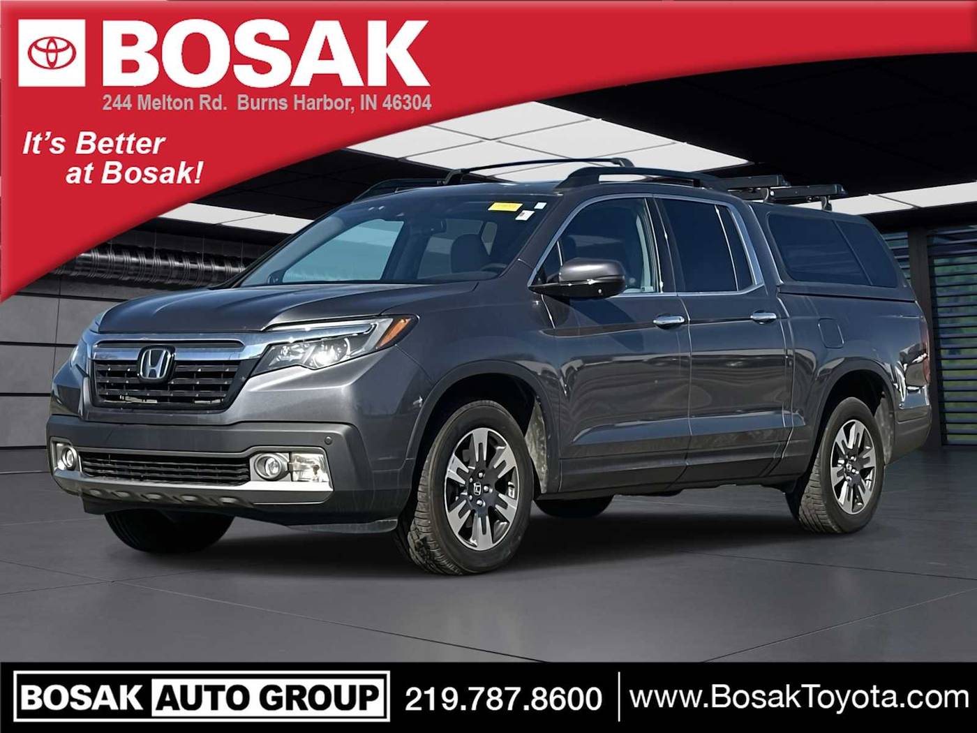 2019 Honda Ridgeline RTL-E — Pickup Truck — 71,652 mi — Burns Harbor, IN