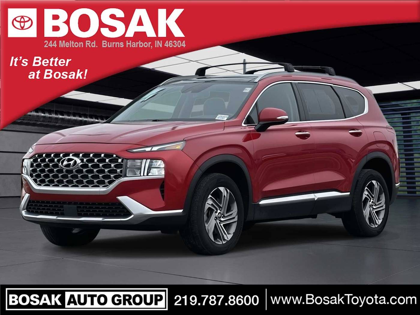 2021 Hyundai Santa Fe SEL — SUV — 58,860 mi — Burns Harbor, IN