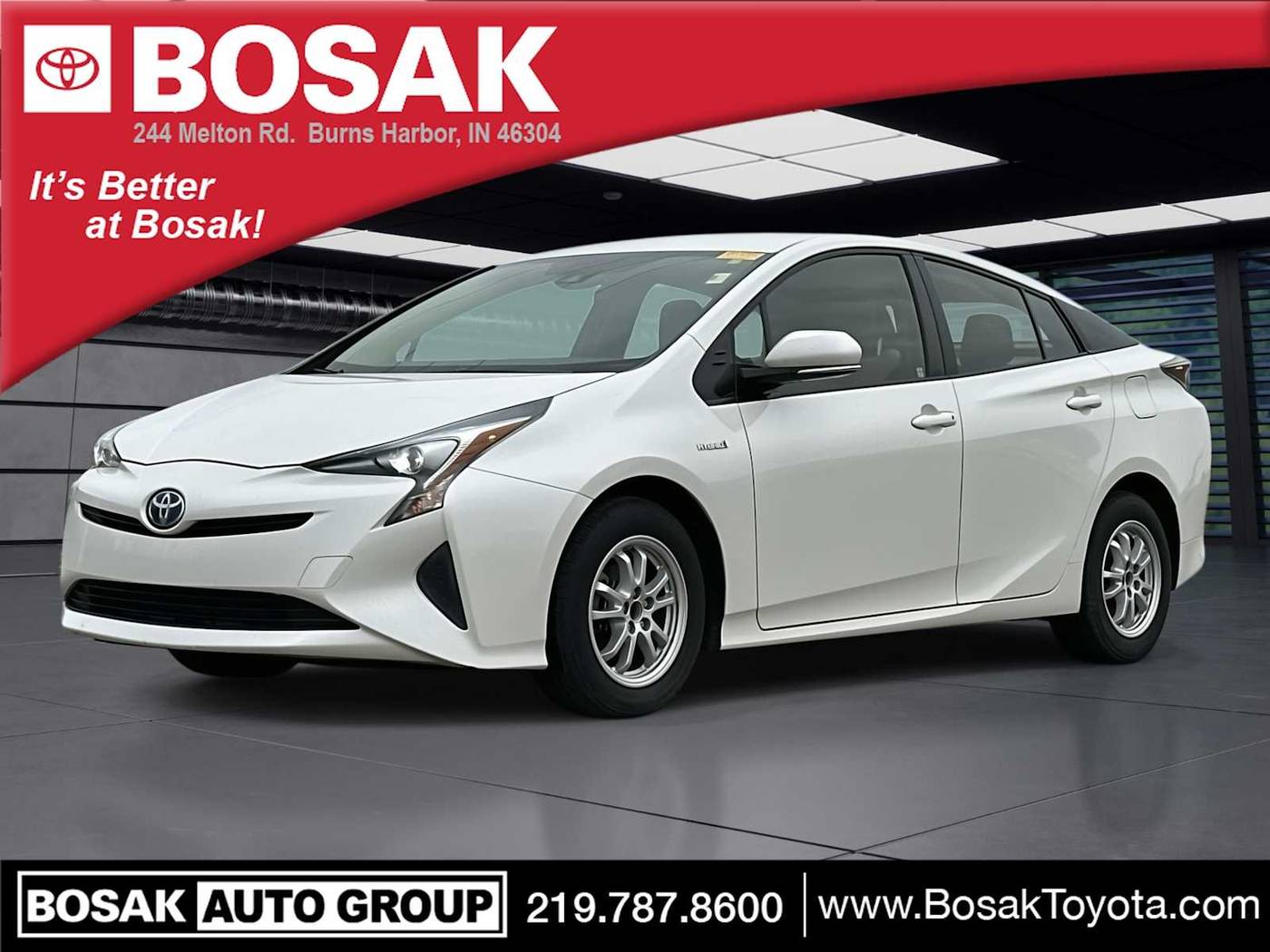 2018 Toyota Prius Two Eco — Hatchback — 81,908 mi — Burns Harbor, IN