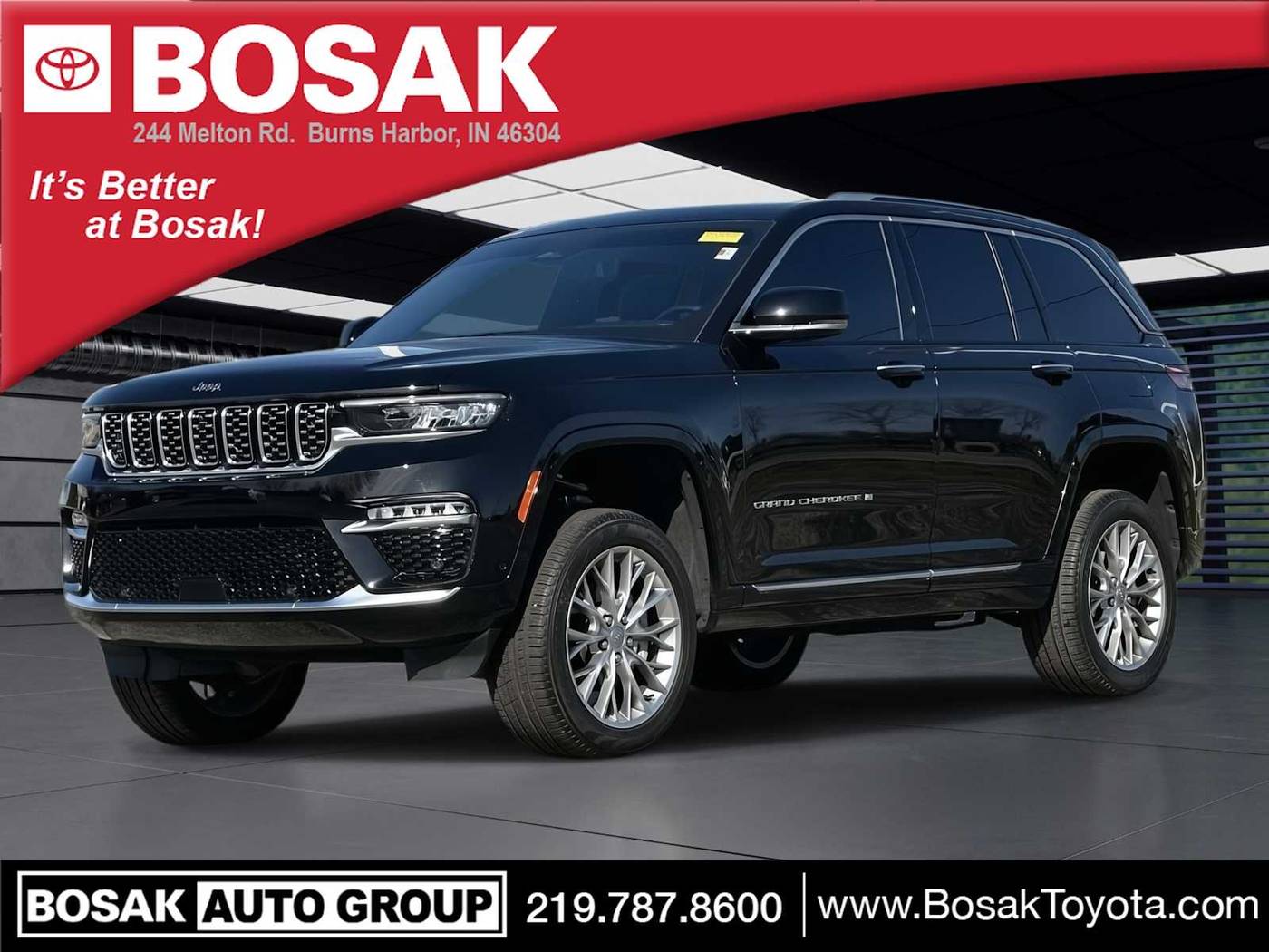2024 Jeep Grand Cherokee Summit — SUV — 4,850 mi — Burns Harbor, IN