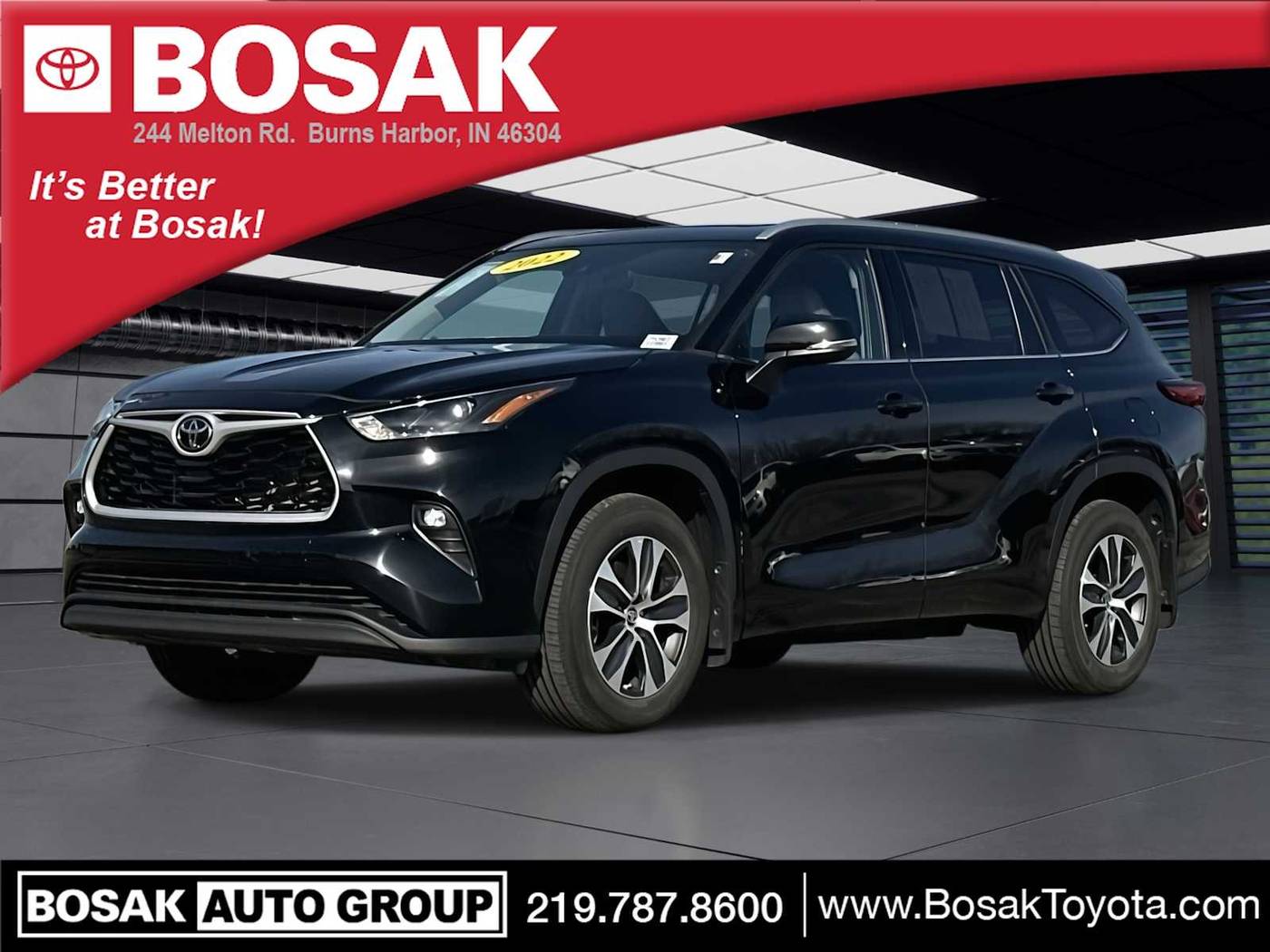 2022 Toyota Highlander XLE — SUV — 34,403 mi — Burns Harbor, IN
