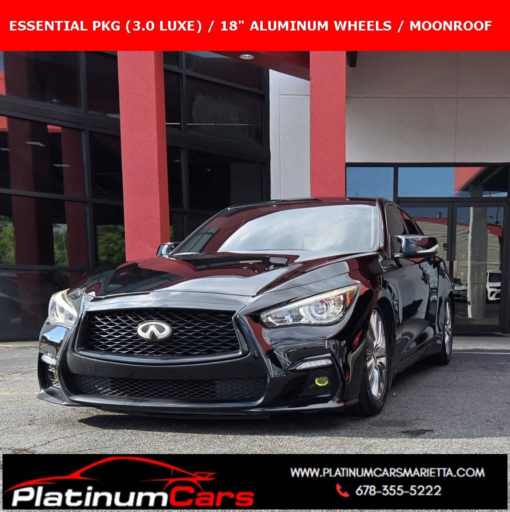 2019 INFINITI Q50 3.0t LUXE — Sedan — 40,723 mi — Marietta, GA