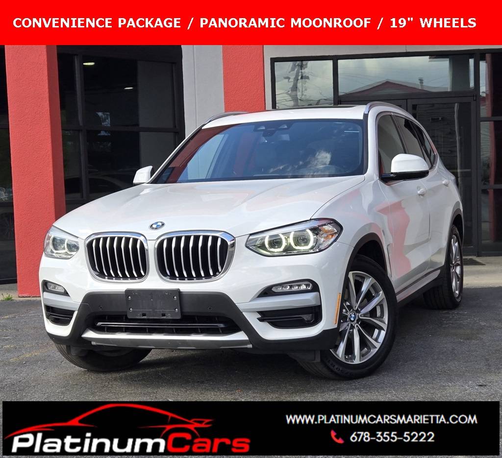 2019 BMW X3 30i — SUV — 62,525 mi — Marietta, GA