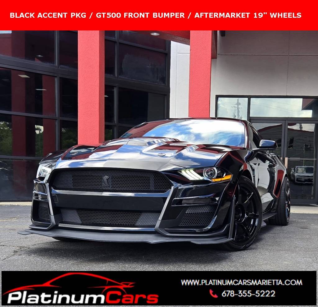 2021 Ford Mustang EcoBoost — Coupe — 49,597 mi — Marietta, GA