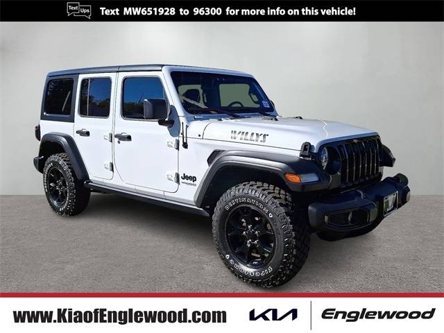 2021 Jeep Wrangler Willys — SUV — 44,192 mi — Englewood, NJ
