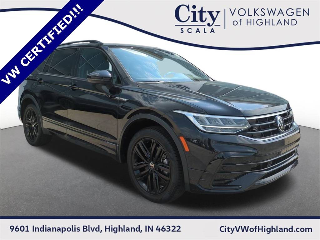 2022 Volkswagen Tiguan SE R-Line Black — SUV — 44,776 mi — Highland, IN