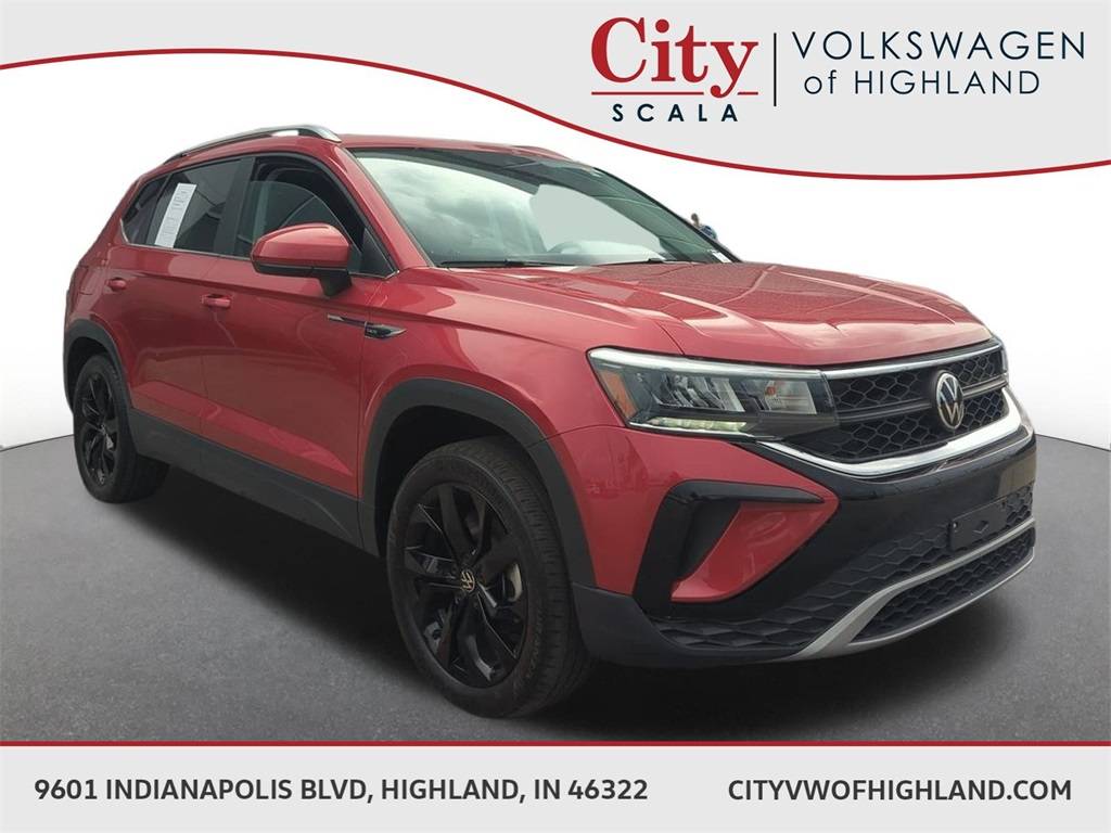 2022 Volkswagen Taos SE — SUV — 24,808 mi — Highland, IN