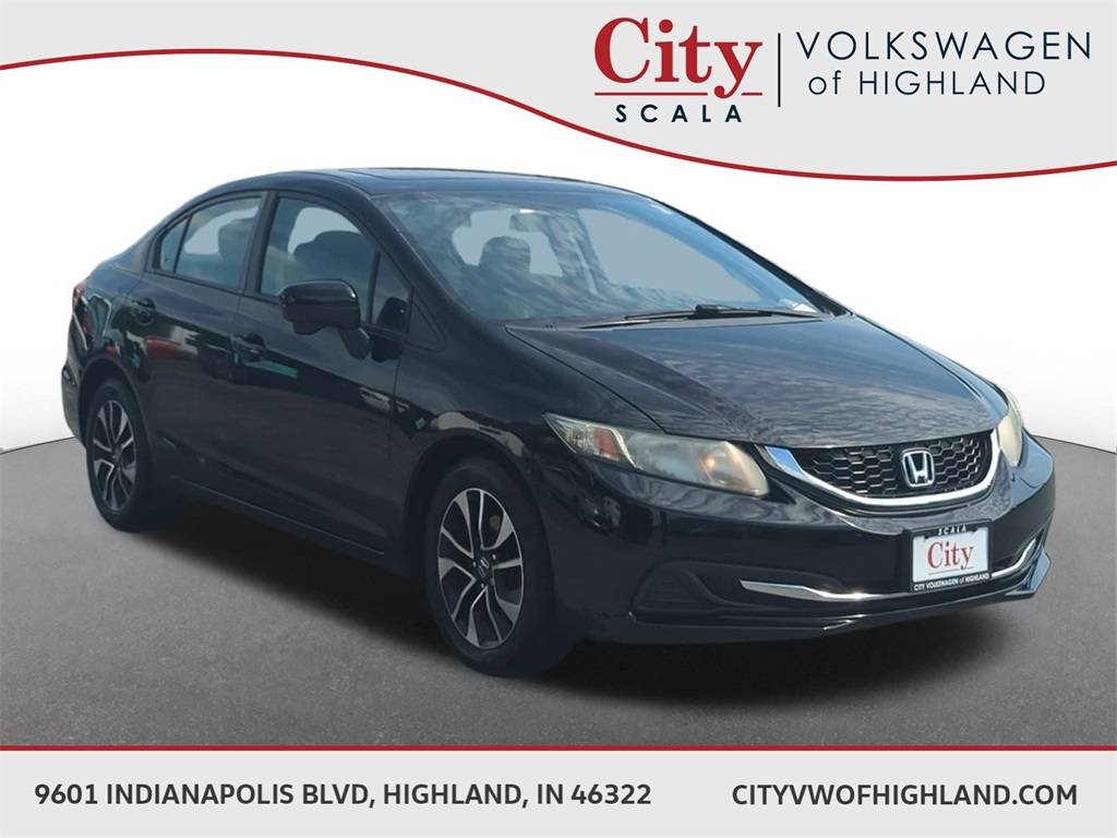 2015 Honda Civic EX — Sedan — 66,932 mi — Highland, IN