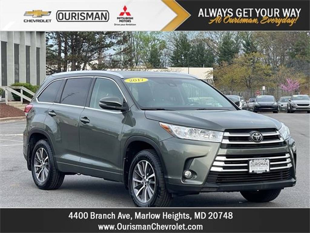 2017 Toyota Highlander XLE — SUV — 111,058 mi — Marlow Heights, MD