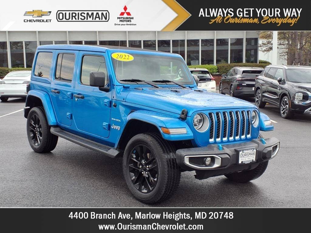 2022 Jeep Wrangler Sahara 4xe — SUV — 58,823 mi — Marlow Heights, MD