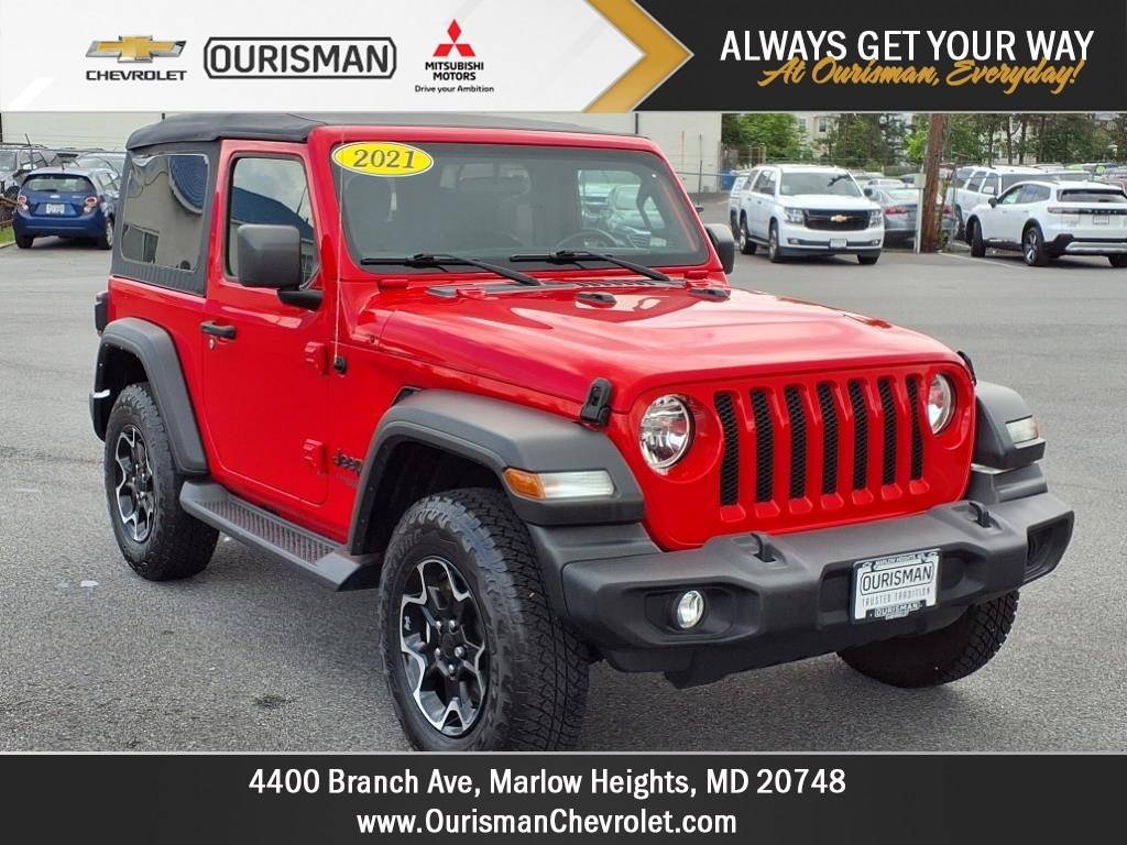 2021 Jeep Wrangler Sport S — SUV — 21,769 mi — Marlow Heights, MD