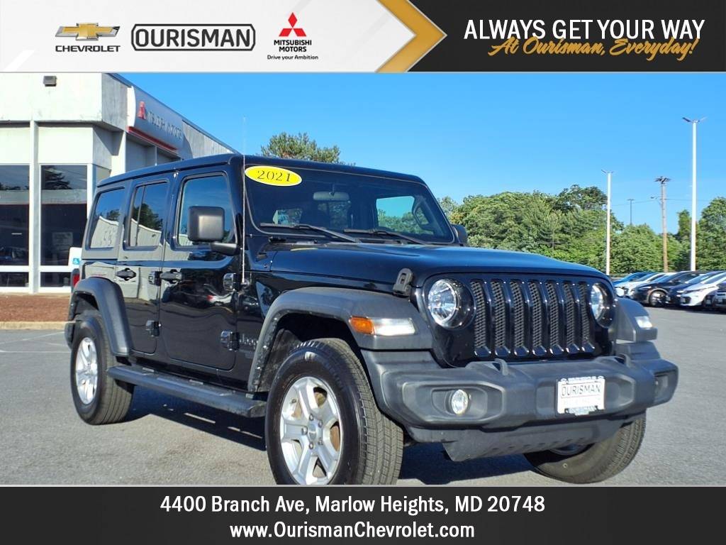 2021 Jeep Wrangler Sport S — SUV — 58,659 mi — Marlow Heights, MD