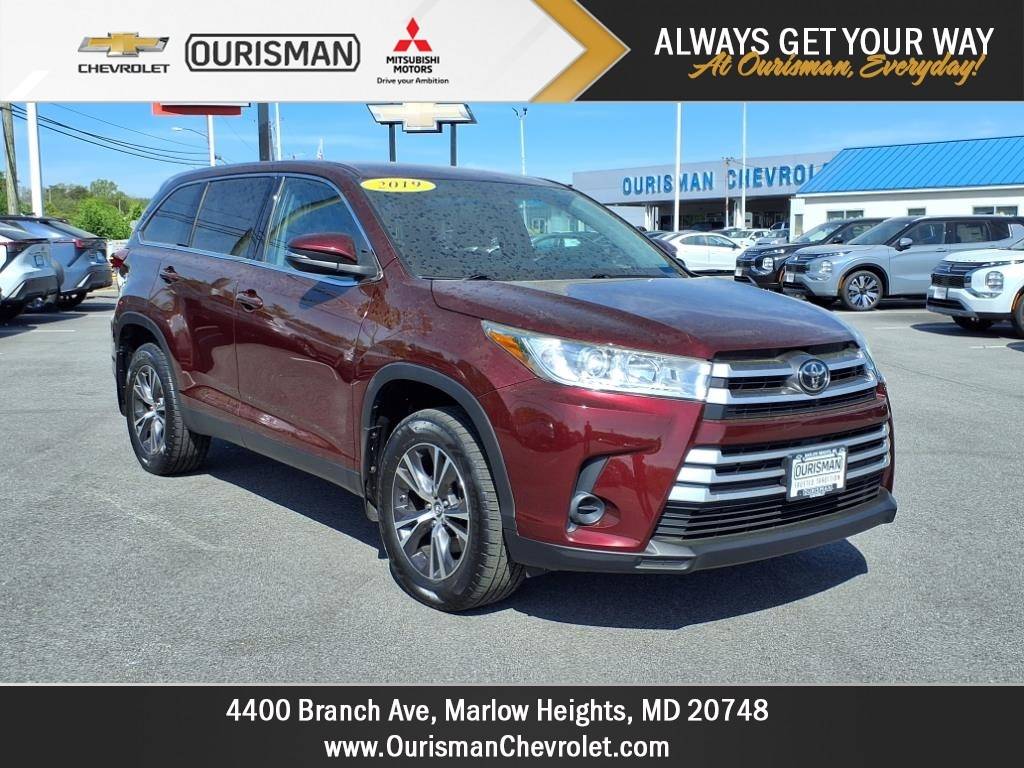 2019 Toyota Highlander LE V6 — SUV — 65,618 mi — Marlow Heights, MD