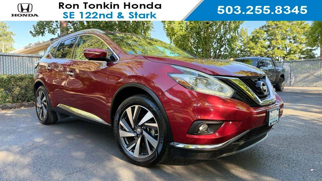 2015 Nissan Murano Platinum — SUV — 71,692 mi — Portland, OR