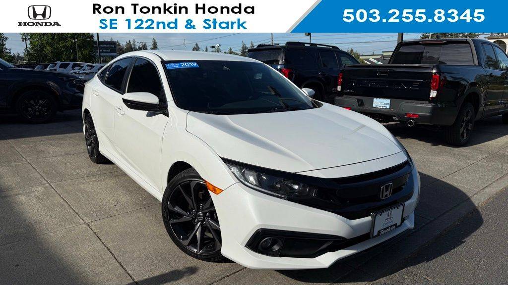 2019 Honda Civic Sport — Sedan — 82,393 mi — Portland, OR