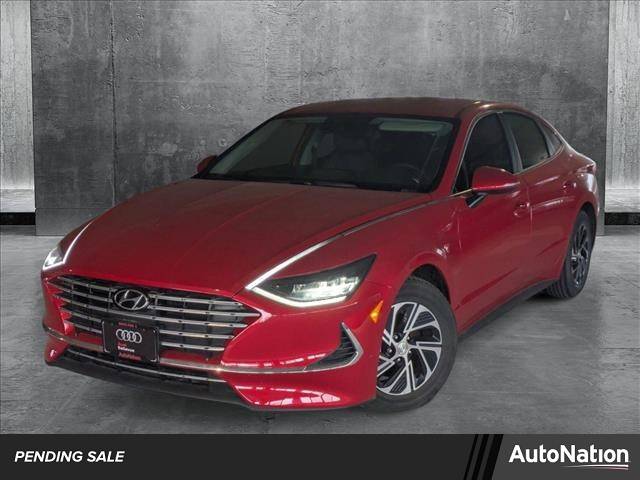 2022 Hyundai Sonata Hybrid Blue — Sedan — 45,996 mi — Bellevue, WA