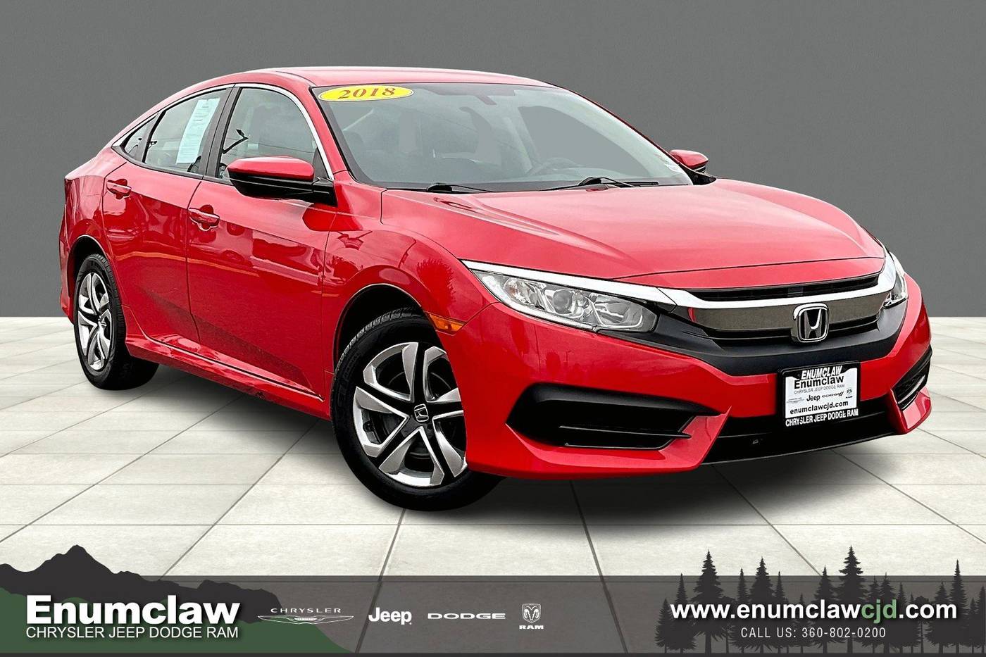 2018 Honda Civic LX — Sedan — 76,464 mi — Enumclaw, WA
