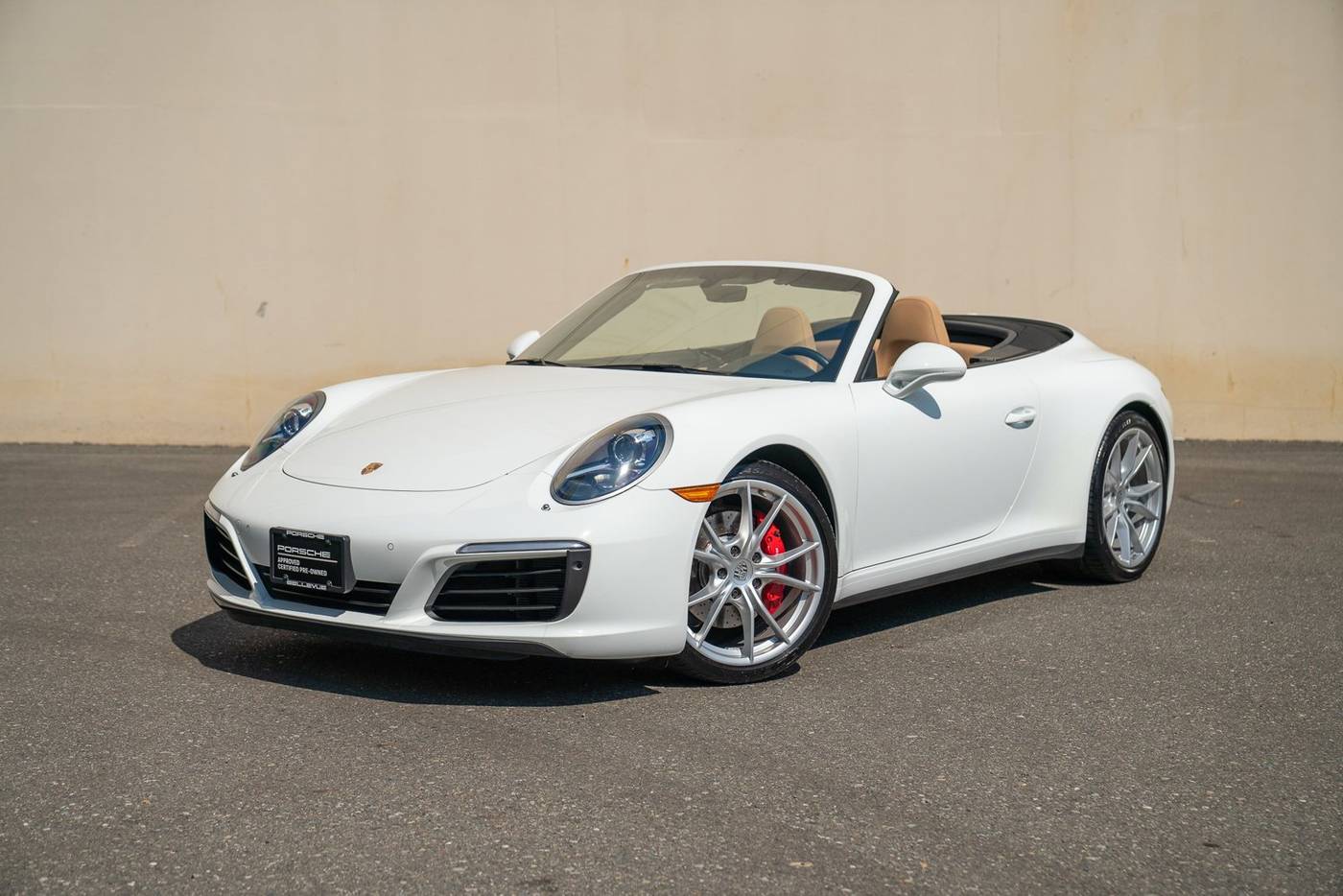 2017 Porsche 911 Carrera 4S — Convertible — 17,310 mi — Bellevue, WA