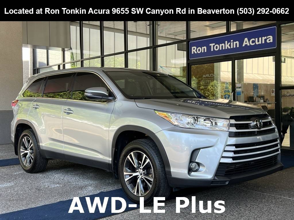 2019 Toyota Highlander LE V6 — SUV — 95,414 mi — Portland, OR