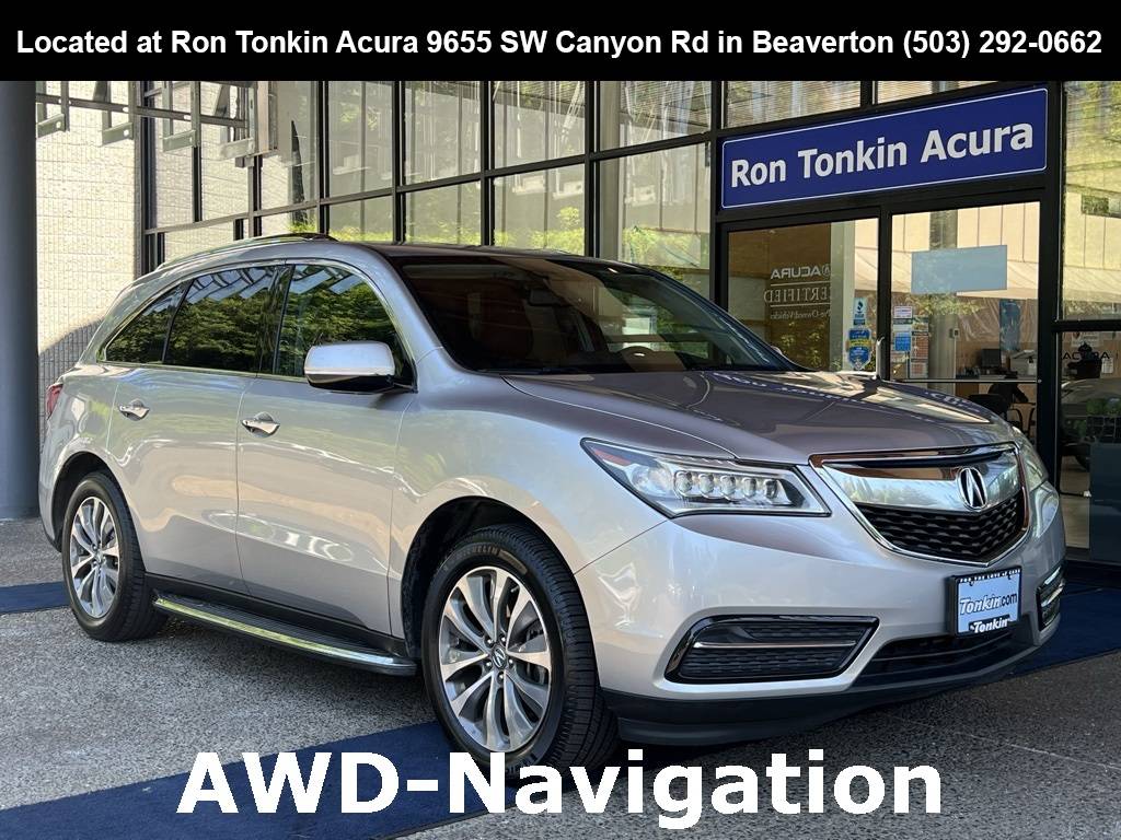 2015 Acura MDX Technology Package — SUV — 86,473 mi — Portland, OR