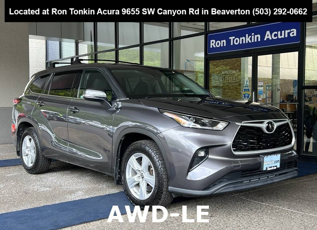 2021 Toyota Highlander LE — SUV — 30,796 mi — Portland, OR