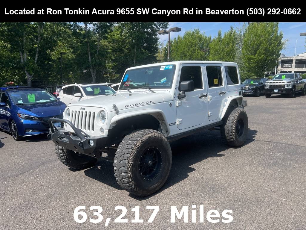 2014 Jeep Wrangler Rubicon — SUV — 63,217 mi — Portland, OR