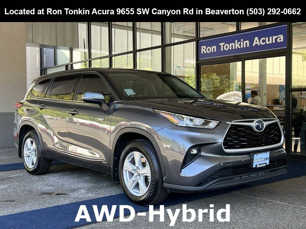 2020 Toyota Highlander Hybrid LE — SUV — 81,686 mi — Portland, OR
